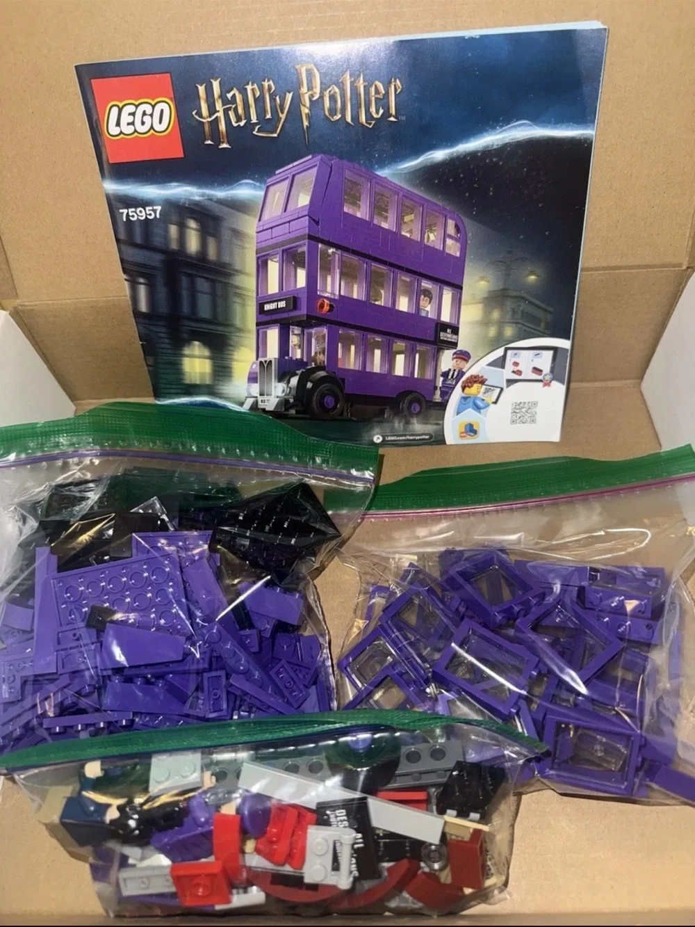 LEGO Harry Potter: The Knight Bus (75957) RETIRED Complete W Manual